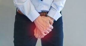 Symptômes de la prostatite